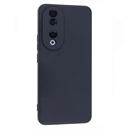 Чехол силиконовый для Honor 90, с защитой камеры, X-CASE, черный