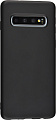 Чехол силиконовый для Samsung SM-G973, Galaxy S10, с микрофиброй внутри, X-CASE, черный