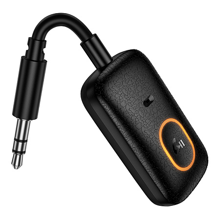 Bluetooth Receiver/transmitter в AUX, E151, HOCO, черный