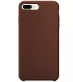 Чехол-накладка для iPhone 7 Plus/8 Plus, Silicon Case, коричневый