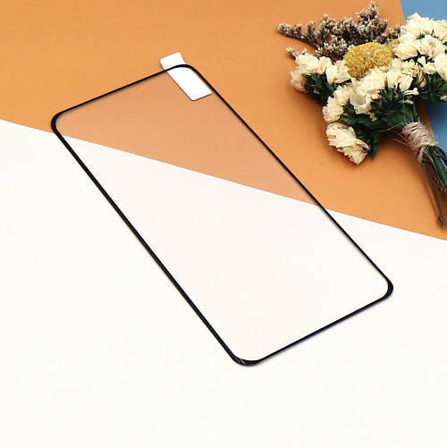 Защитное стекло на TECNO Camon 30S/30S Pro/40/40 Pro (5G)/40 Pro +, полный клей, прозрачное с черной рамкой, X-CASE