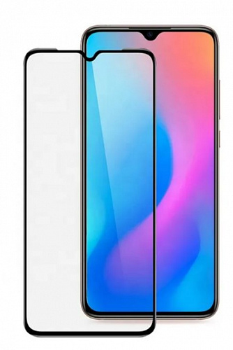 Защитное стекло на Xiaomi Mi 9 Lite/Mi A3 lite/ Mi CC9, 5D, черный, X-CASE