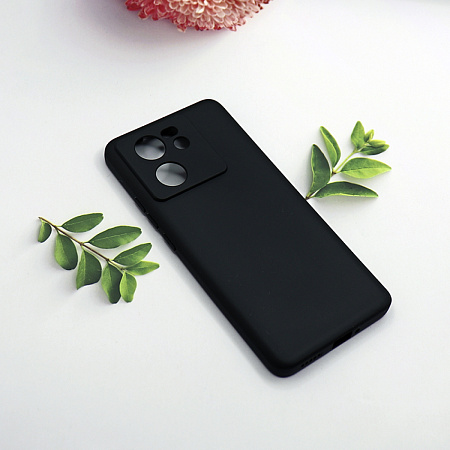 Чехол силиконовый для Xiaomi 13T/13T Pro/K60 ULTRA/K60, c защитой камеры, X-CASE, черный