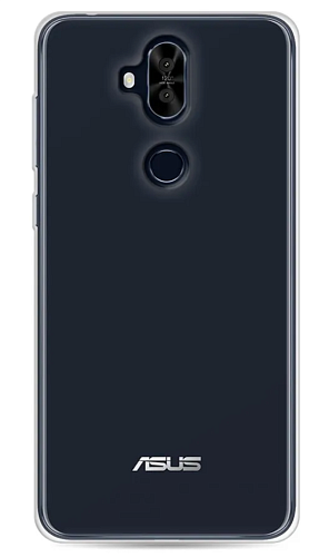Чехол силиконовый для Asus Zenfone 5 Lite, ZC600KL, прозрачный