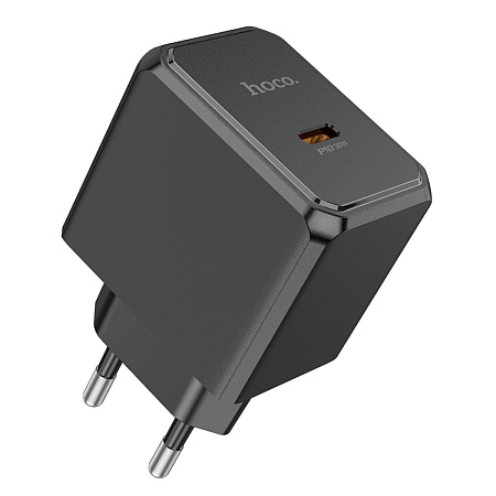 Сетевое зарядное устройство, 1 PD 30W (CS15A), HOCO, черный