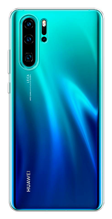Чехол силиконовый для HUAWEI P30 Pro, прозрачный