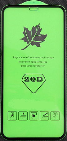 Защитное стекло на iPhone 12 (6.1)/12 PRO (6.1), 20D, черное, X-CASE
