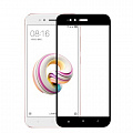 Защитное стекло на Xiaomi Mi 5X/ Mi A1, 3D, черный, X-CASE