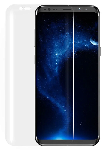 Защитное стекло на Samsung Galaxy S8 Plus, HOCO, закругленное, прозрачное