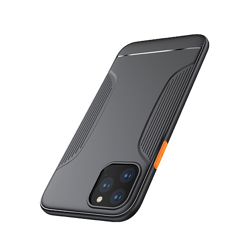 Чехол силиконовый для IPhone 11 Pro Max, Warrior Series TPU, HOCO, черный