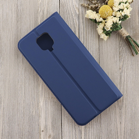 Чехол-книжка для Xiaomi Redmi Note 9S/Note 9 Pro/Note 9 pro Max/Poco M2 Pro, X-CASE, боковой, синий