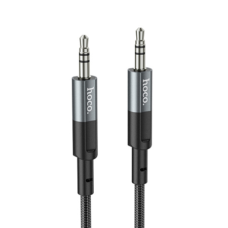 AUX Audio кабель 3,5 мм, UPA23, HOCO, серый