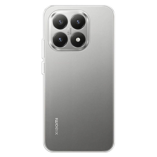 Чехол силиконовый для Xiaomi 15T (5G), с защитой камеры, X-CASE, прозрачный