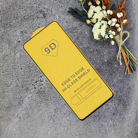 Защитное стекло на Honor X7b, черное, 9D, X-CASE