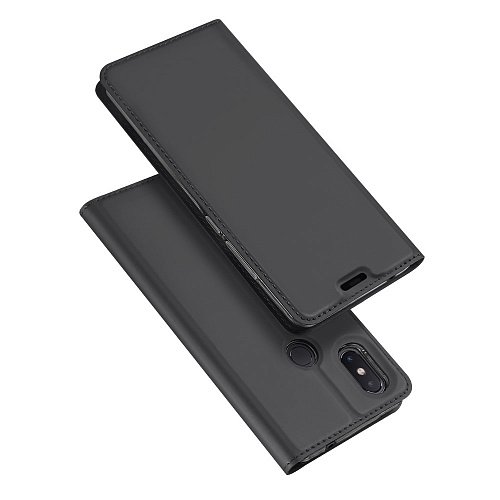 Чехол-книжка для Xiaomi Mi 8SE, DU DU, боковой, серый