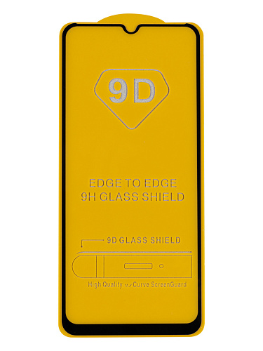 Защитное стекло на Samsung Galaxy A12/A13 (5G)/A02/A02S/A03/A03 Core/A03S/A23/A32 (5G)/M02/M02S/M12/M13, 9D, черный
