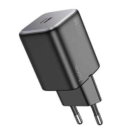 Сетевое зарядное устройство, 1 PD 20W (N40), HOCO, черный