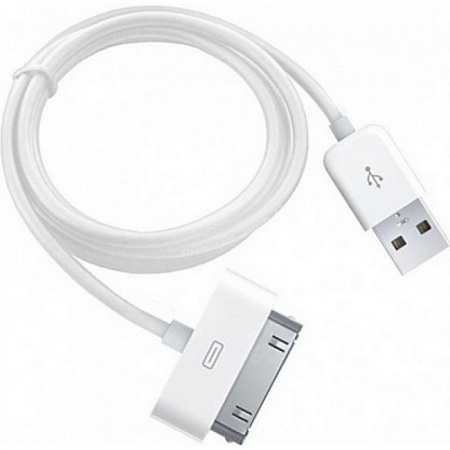 USB дата кабель для iPhone 4/4S, белый