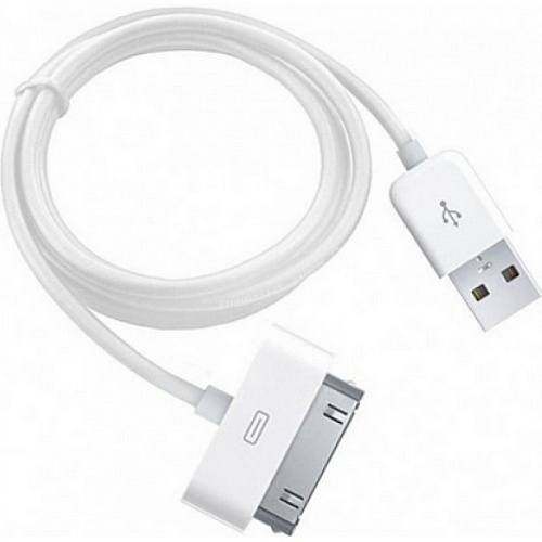 USB дата кабель для iPhone 4/4S, белый
