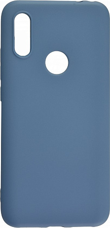 Чехол силиконовый для Xiaomi Redmi 7, Silicon case, синий