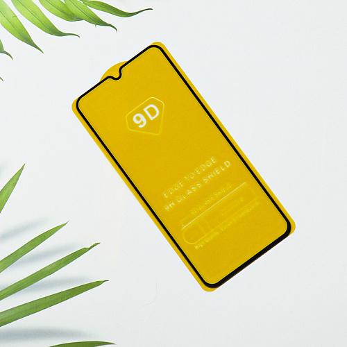 Защитное стекло на Realme C51/C61/C63, черное, X-CASE