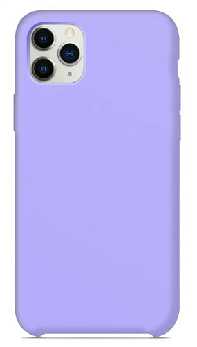 Чехол - накладка для iPhone 12 Pro Max, Silicon Case, сиреневый