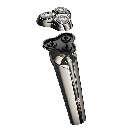 Электробритва с тремя лезвиями, HP39, HOCO, вес 135 г, время работы 60 минут, серый, серый