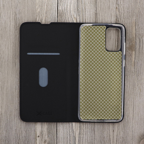 Чехол-книжка для Samsung Galaxy A31, X-CASE, боковой, черный