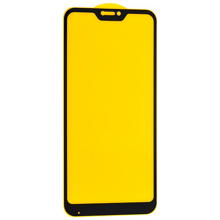 Защитное стекло на Xiaomi Redmi 6 Pro/Mi A2 Lite, 9D, черный, X-CASE