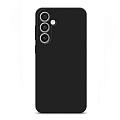 Чехол силиконовый для Samsung Galaxy S23FE, с защитой камеры, X-CASE, черный
