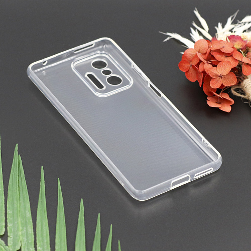 Чехол силиконовый для Xiaomi Mi 11T/Mi 11T Pro, с защитой камеры, X-CASE, прозрачный