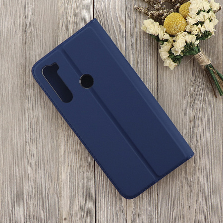 Чехол-книжка для Xiaomi Redmi Note 8T, X-CASE, боковой, синий