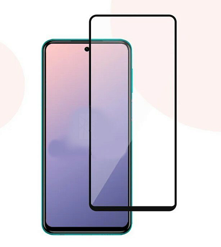 Защитное стекло на Xiaomi Redmi Note 11T Pro/Note 11T Pro Plus, черное, X-CASE