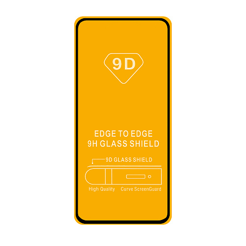 Защитное стекло на Xiaomi Redmi Note 9/Note 9T/K30/Poco F2 Pro/10X, 9D, черный, X-CASE