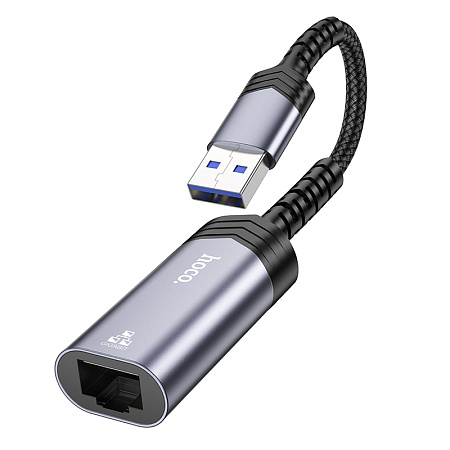   USB-A ()  RJ45 () 1000 Mbps, HOCO, UA26