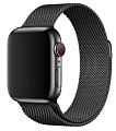 Ремешок на руку для Apple Watch 38/40/41 мм, Milanese loop, черный