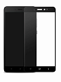 Защитное стекло на Xiaomi Redmi Note 4X, 3D Fiber, черный, X-CASE