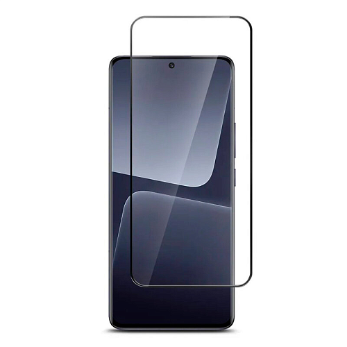 Защитное стекло на Xiaomi 13/14, черное, X-CASE