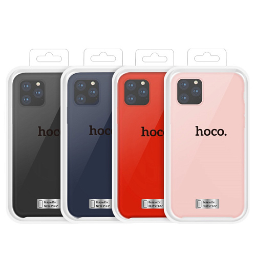 Чехол силиконовый для IPhone 11 Pro Max, Pure series , HOCO, красный