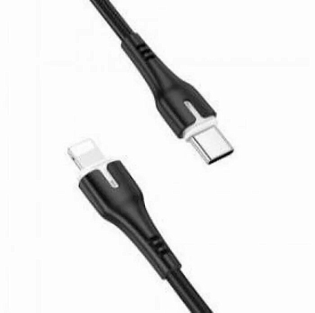 Кабель Lightning to Type-C (PD), HOCO, X45, черный