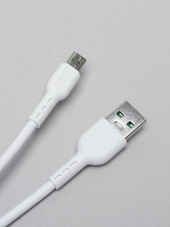 USB Кабель Micro, HOCO, X33, 4A Surge flash charging, белый