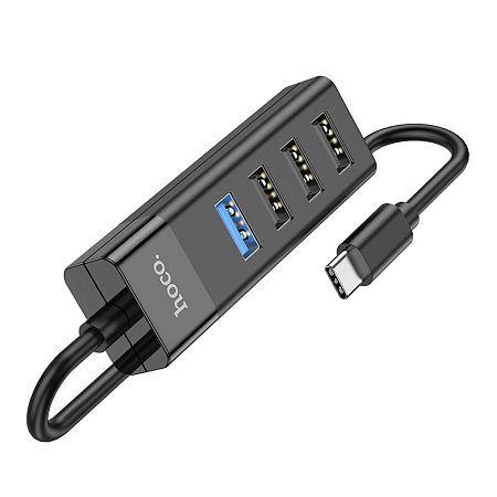 USB  (HB25) c 1 Type-C  1 USB 3.0 + 3 USB 2.0, HOCO, 