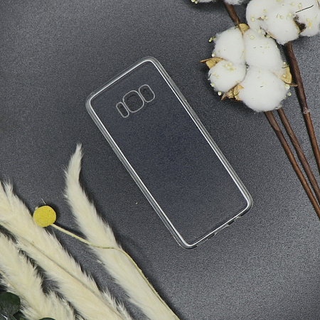 Чехол силиконовый для Samsung G950, Galaxy S8, микс, X-CASE, прозрачный