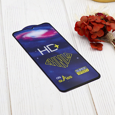 Защитное стекло на Xiaomi Redmi A5, HD, прозрачное с черной рамкой, X-CASE
