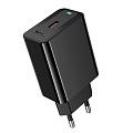 Сетевое зарядное устройство, 1 PD 20W  (CS93A), HOCO, цвет черный