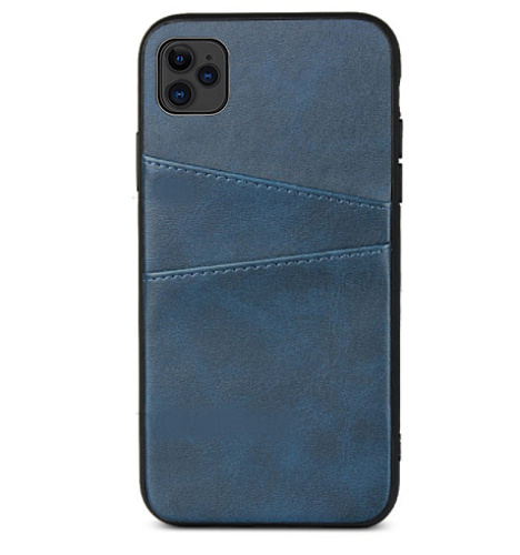 Чехол силиконовый для iPhone 11 Pro Max (6.5), DU DU, синий