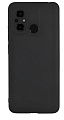 Чехол силиконовый для Xiaomi Redmi 12C (4G)/Redmi 11A/Poco C55, с защитой камеры, X-CASE, черный