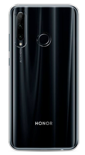 Чехол силиконовый для Honor 10I/Honor 20 Lite/Honor 20I/P Smart+ (2019)/20E, X-CASE, прозрачный
