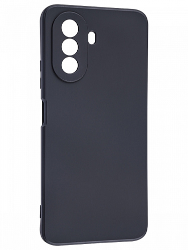 Чехол силиконовый для Huawei Nova Y70/Y70 Plus, с защитой камеры, X-CASE, черный