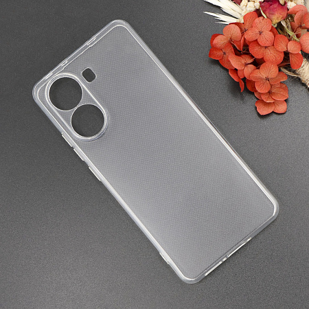 Чехол силиконовый для Xiaomi Poco X7 Pro (5G) / Turbo 4 (5G), с защитой камеры, X-CASE, прозрачный